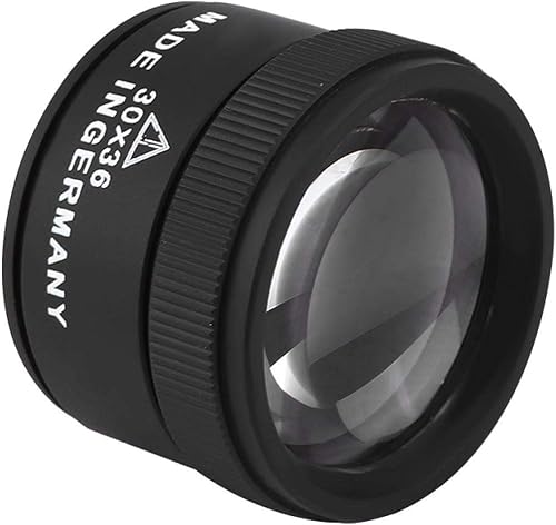 Miniatura 7 de Lupa de joyería profesional 30X, lupa óptica de joyería, lupa de lupa de ojo de joyero, herramienta de inspección y colección para sellos, joyas,