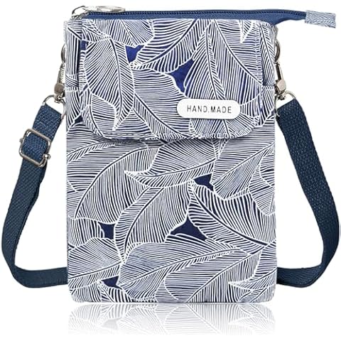 Fiisstina KXF Elegant Leaf Pattern Crossbody Bag Cover
