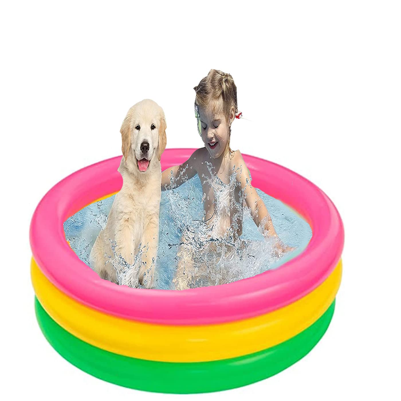 Wizme Dog Swimming Bath Tub/Puppy Dog Swimming Bathing Tub Pool/Cat and Dog Bathing Tub Pack of 1 (B0C3CM89GG) Amazon Price History, Amazon Price Tracker
