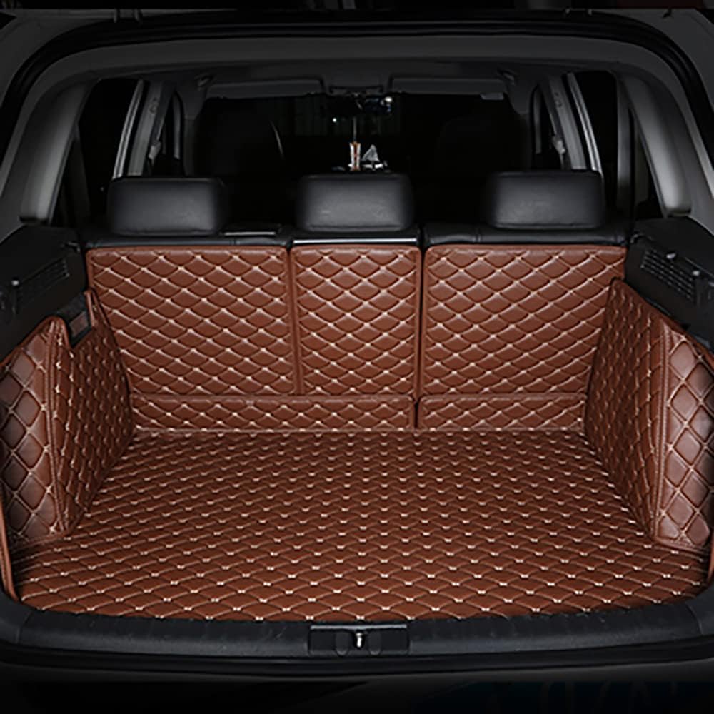 Car All Inclusive Boot Mats For Hon-da Crv 2002-2006,Protective Pad,Waterproof,Anti Scratch Anti Slip Pu-Leather Trunk Padm,C