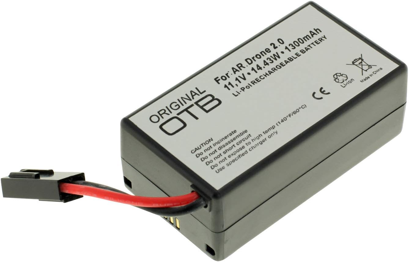 Battery for Parrot AR.Drone 2.0 Li-Polymer 1300mAh ON1694