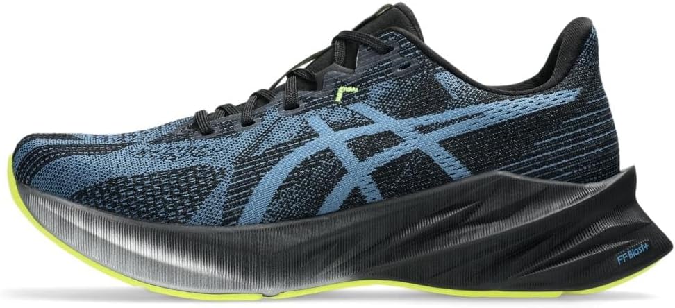 ASICS Women's Dynablast 5 Running Shoes, Black/Winter Sea, 8.5 US - Image 2