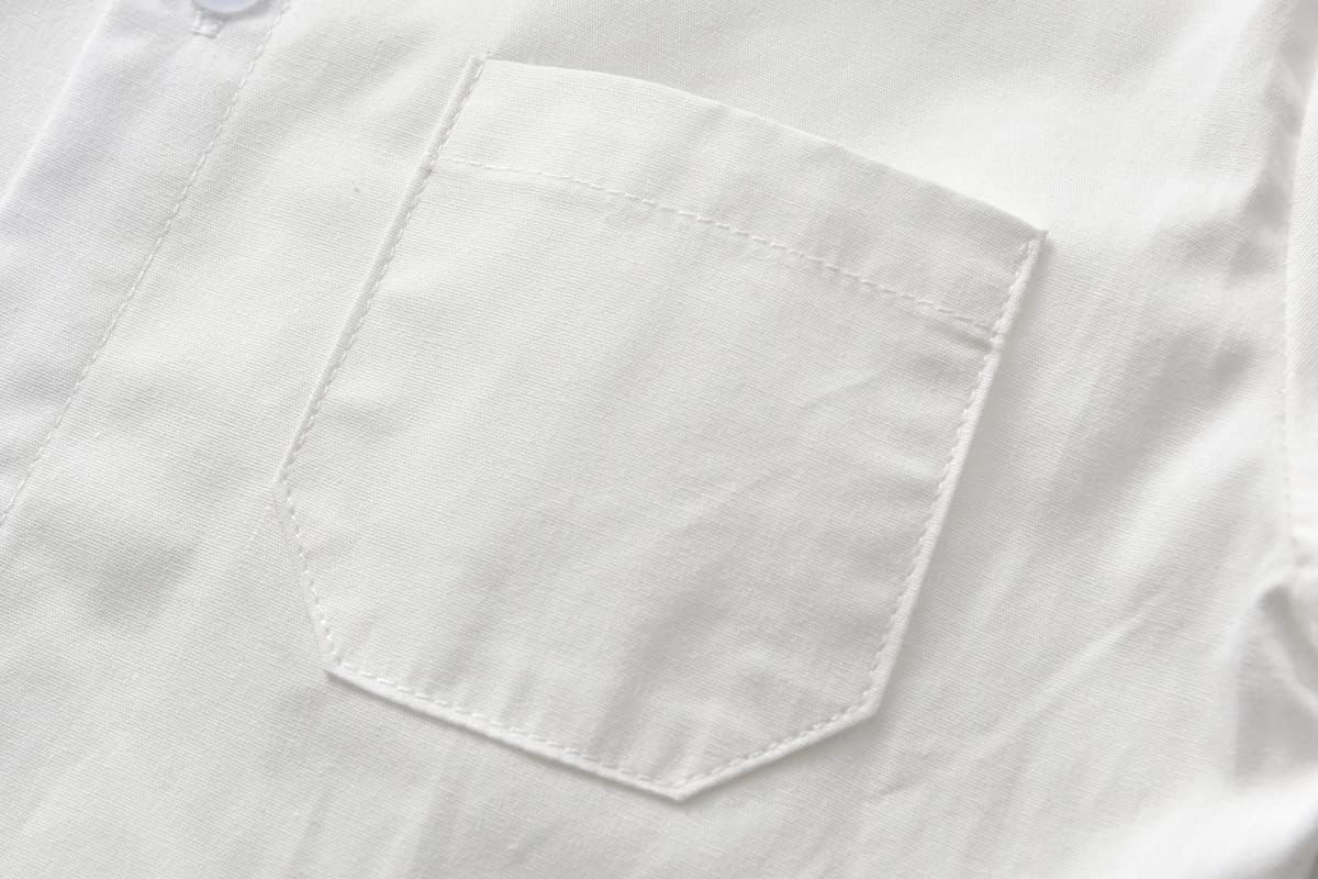 Toddler Boy Dress Clothes Outfit Button Down Shirt + Pants Set, 12 Months - 8 Years - Image 7