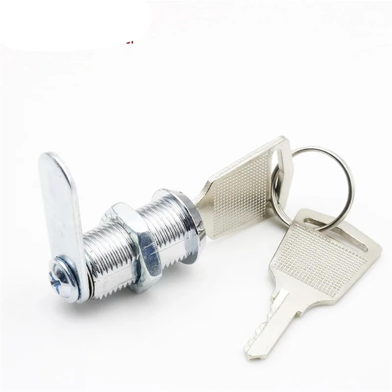 WQGQPXOB Mini Cam Lock with 2 Keys Diameter 12mm Zinc Alloy Easy Installed for Cinet Drawer Furniture Hardware 1Pcs(Length 40mm A)