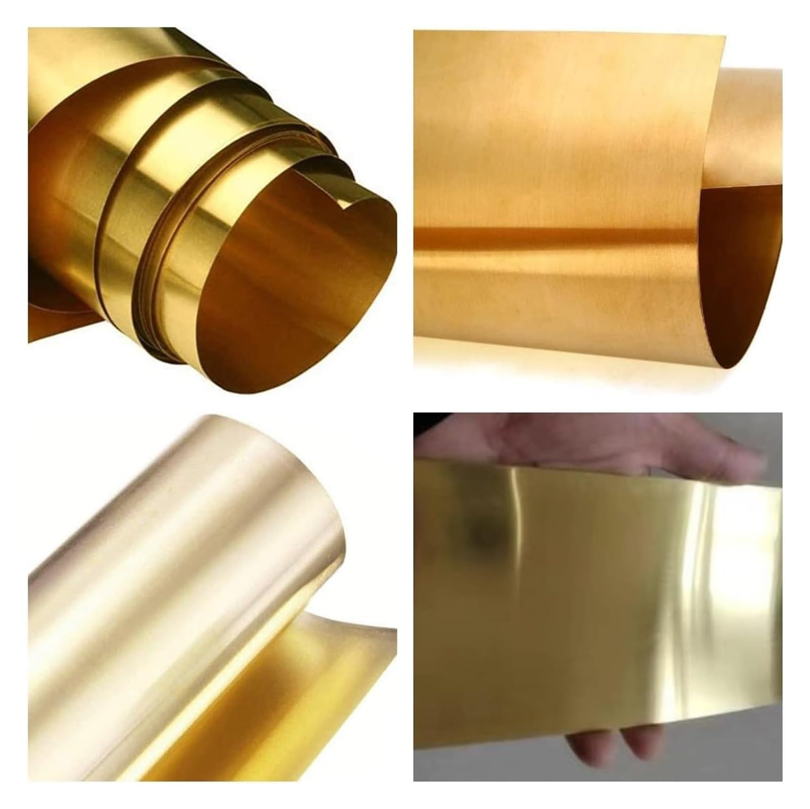Blacha miedziana w rolkach, zwoje metalu, Czysta folia miedziana, arkusze mosiężnej blachy, rolka H62, metalowa folia do prac artystycznych DIY i laboratoryjnych, grubość 0,2 mm, długość 1 m, szerokoś
