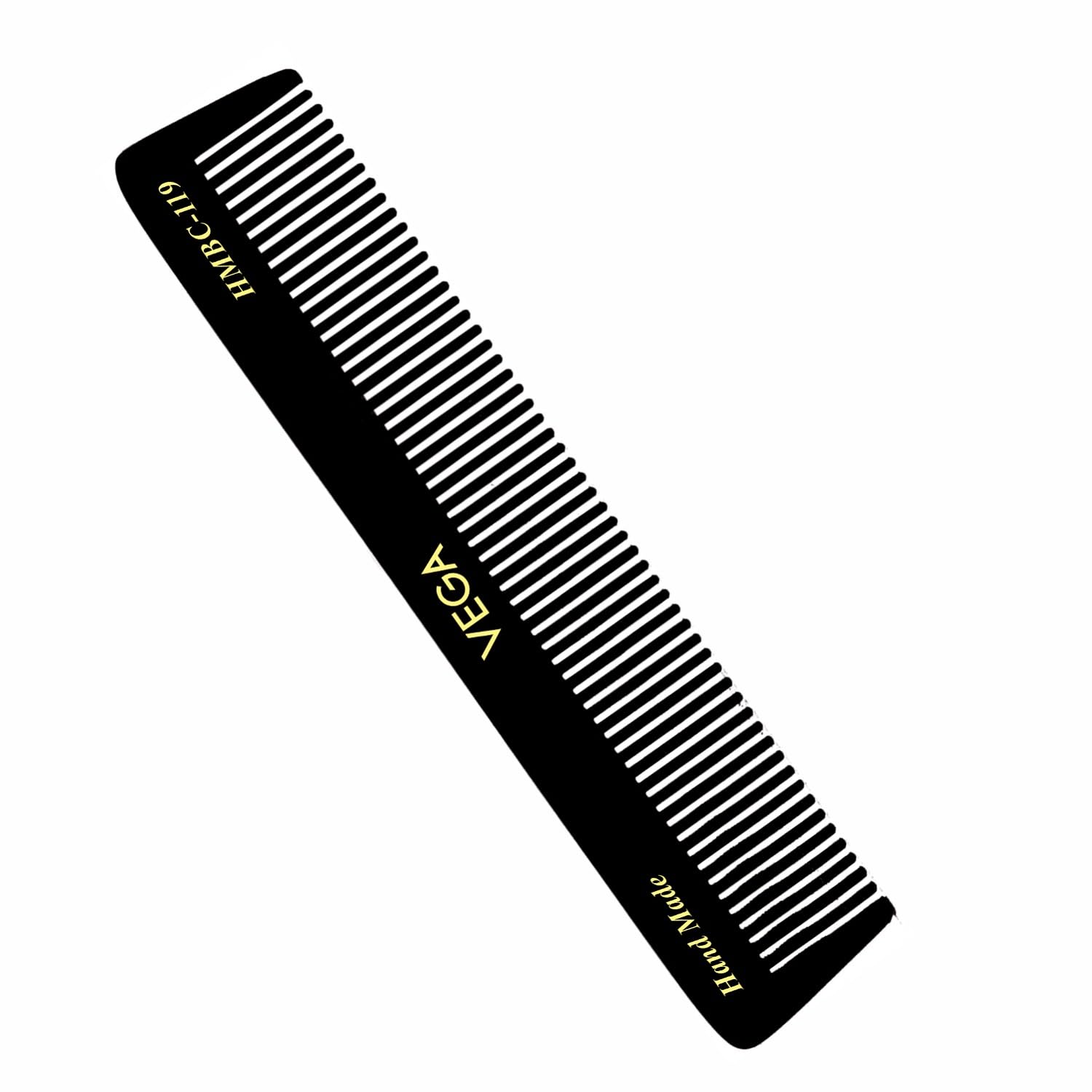 Vega Dressing Hair Comb, Black, (India's No.1* Hair Comb Brand) For Men and Women, Handmade, (HMBC-119)-image-48