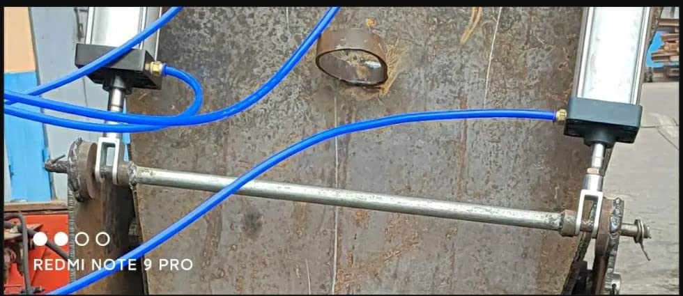 Jutagoss 2pcs Air Cylinder Rod, Clevis End 62mm Length M12x1.25 - View #9