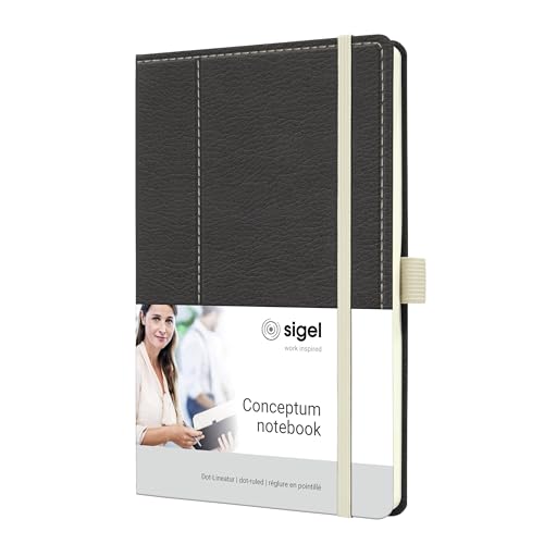 Carnet de notes design à pois Conceptum SIGEL CO697 couverture rigide