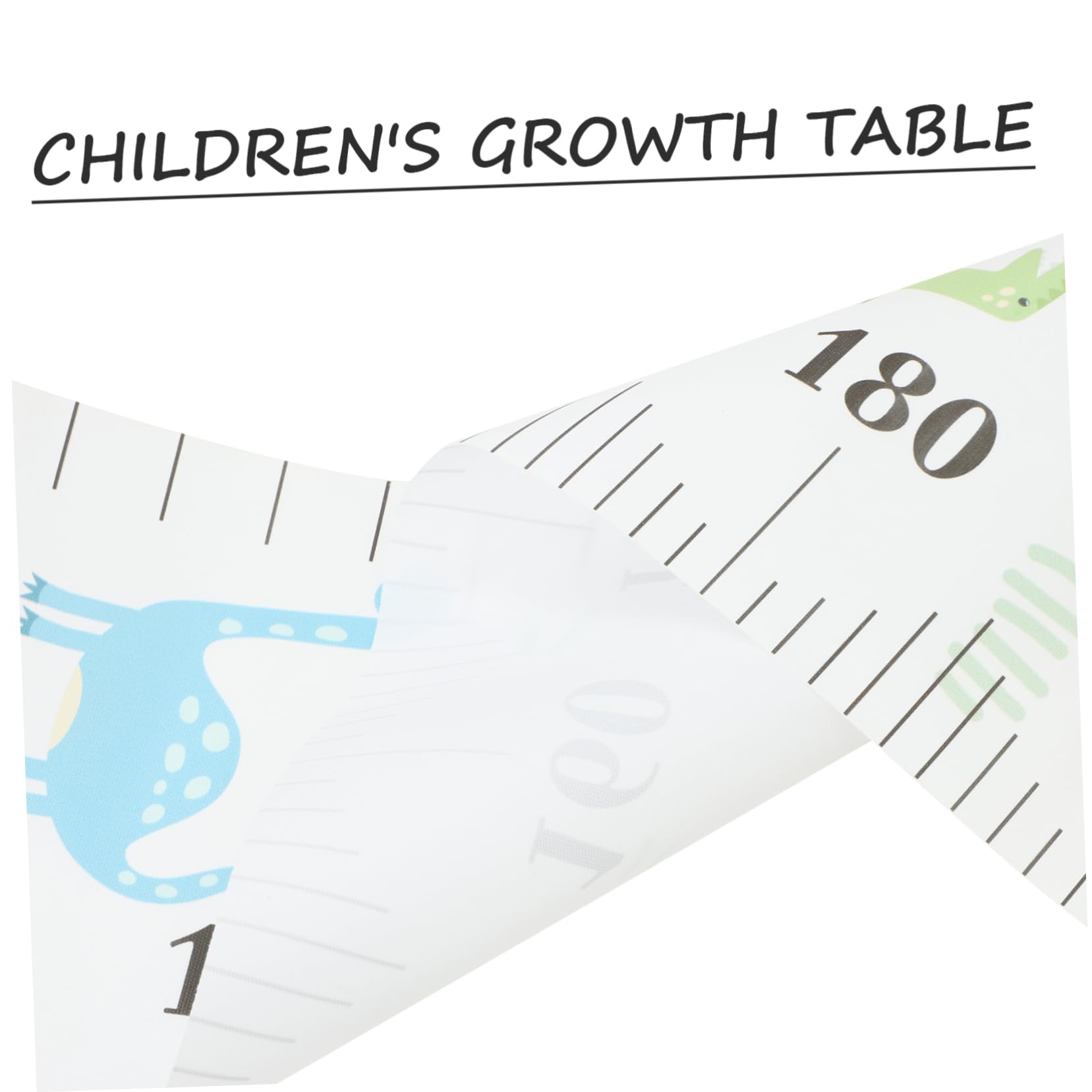 ERINGOGO 3piezas Regla De Crecimiento Colgante Para Medidor De Infantil Decorativo Para Pared Diseño De Caricatura Para Habitaciones y Guarderías