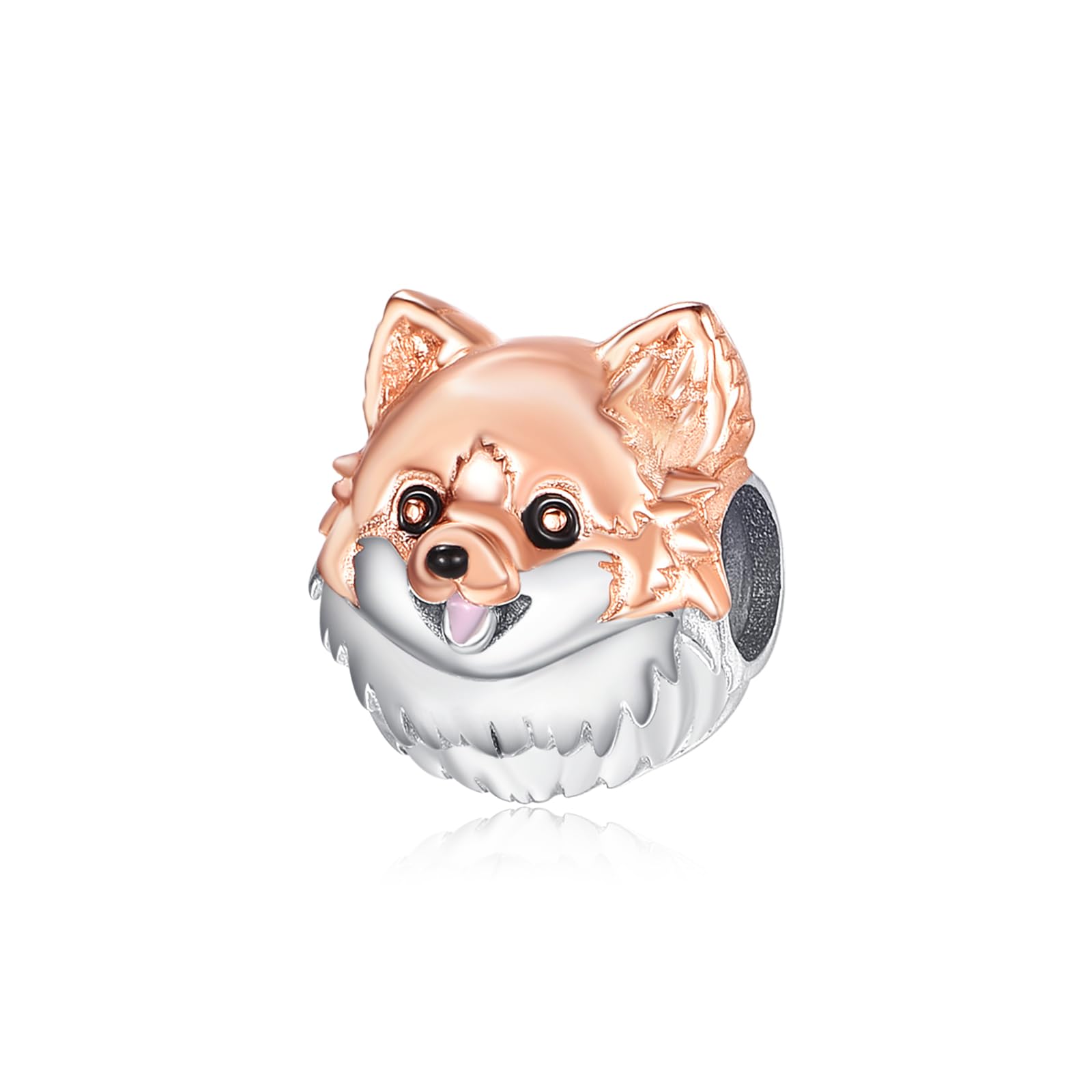 PRAYMOS Valentinstags geschenk 925 Silber Mondstein Ring für