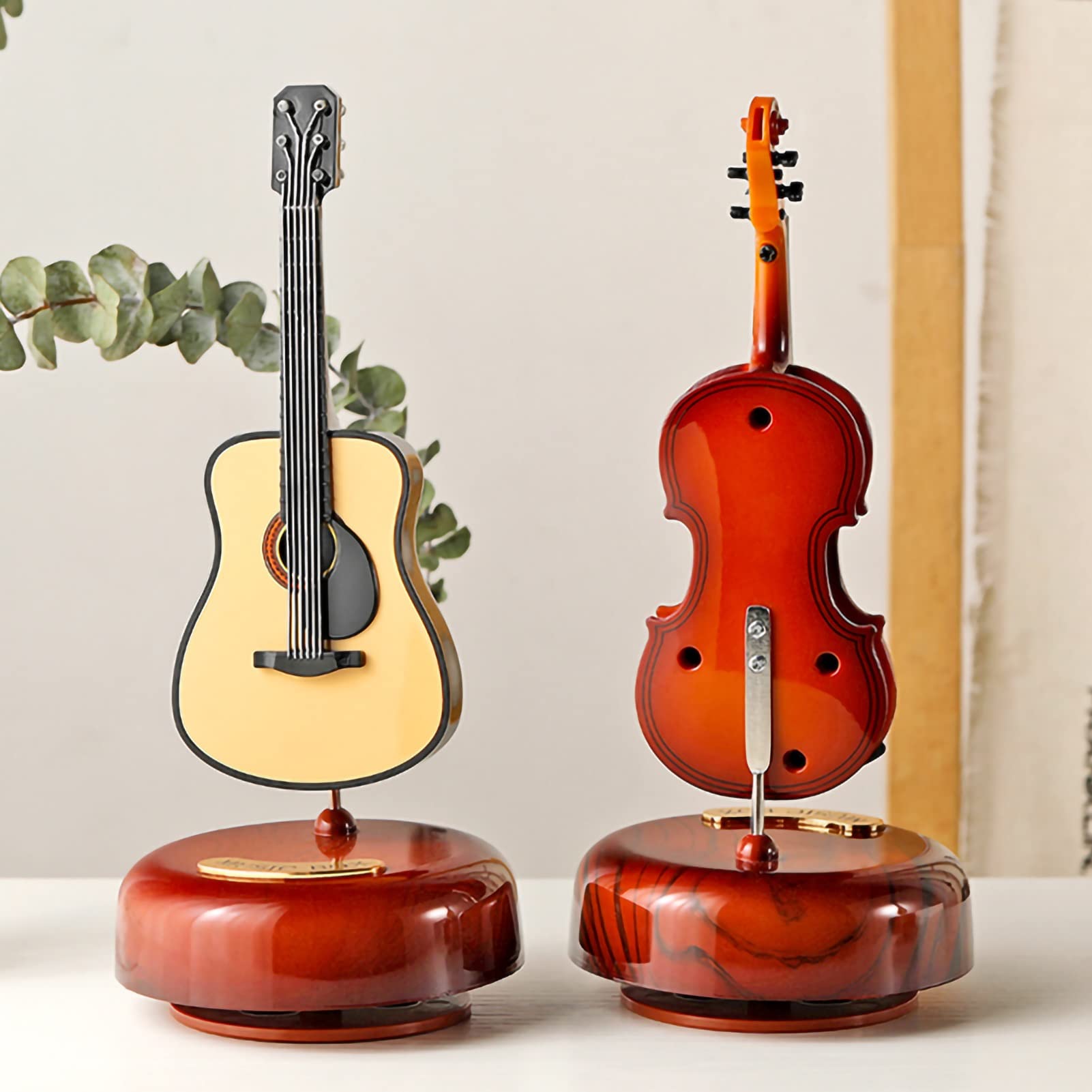 Amazon.co.jp: オルゴール 古典的な回転のオルゴール、PIPA