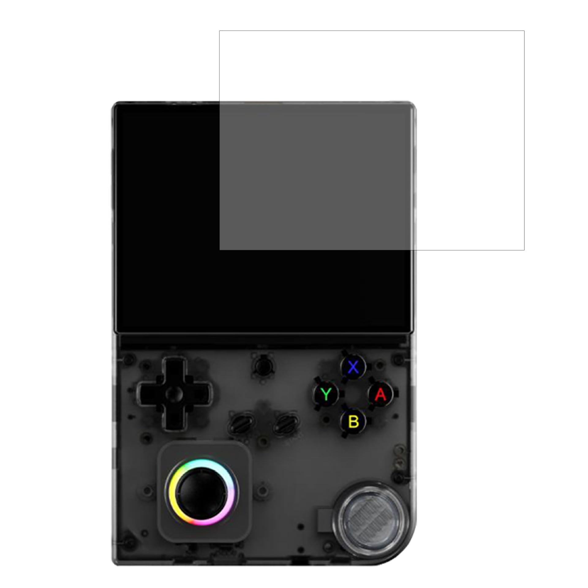 Film de protection d'écran en verre trempé pour console de jeu Anbernic RG40XXV - Résistant aux rayures et à l'abrasion