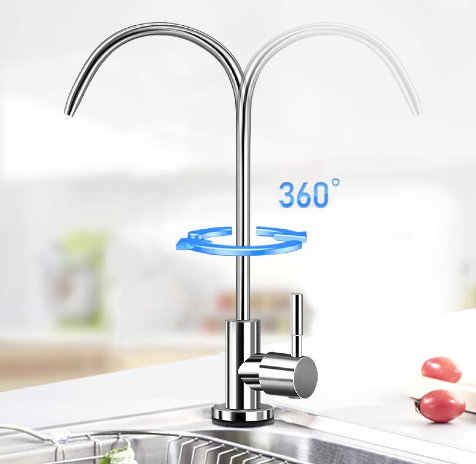 Rubinetto tutto bianco diretto depuratore acqua potabile filtro rubinetto depuratore d'acqua cucina