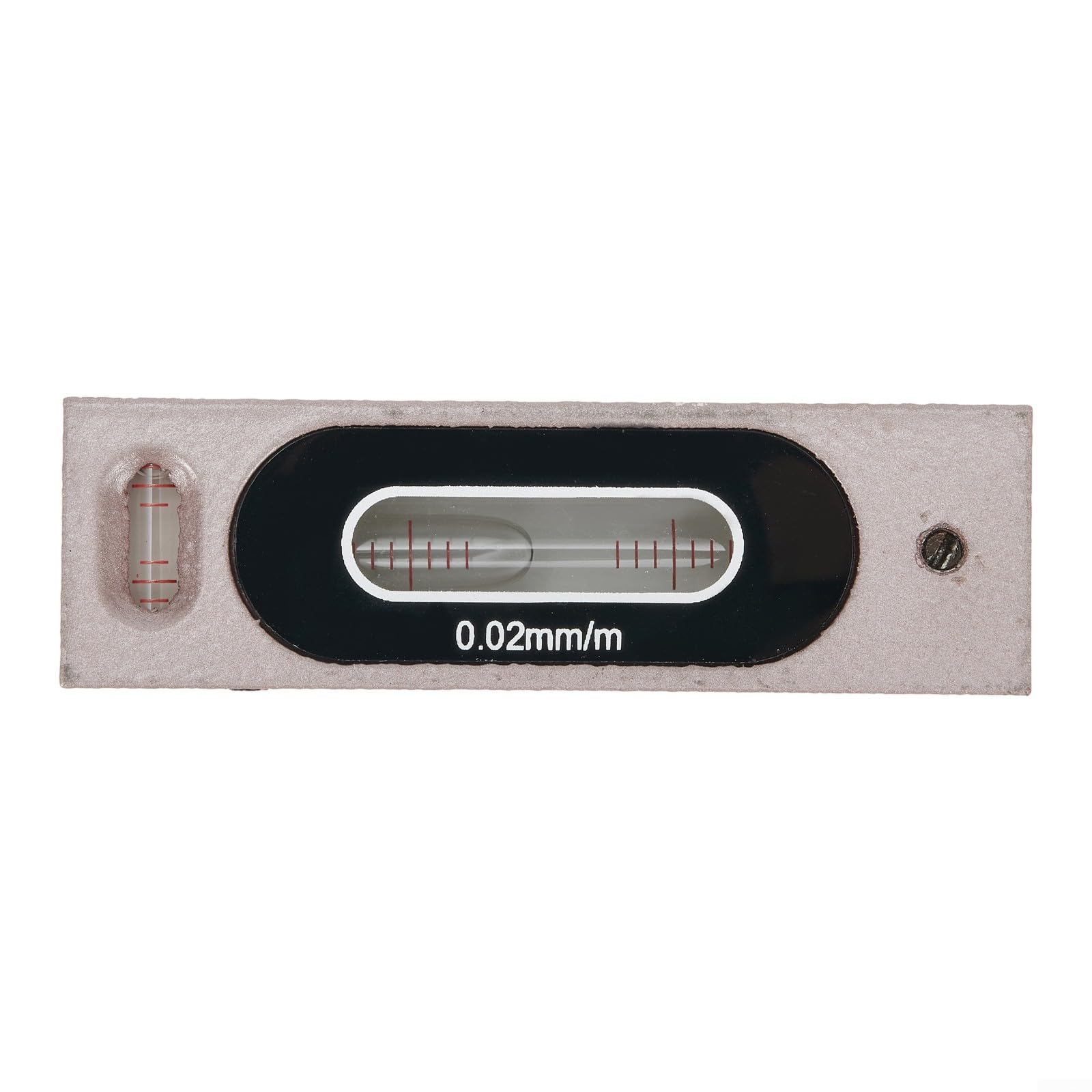 Máquina para nivel de espíritu alto para precisión de 0,02 mm, acero de tungsteno, herramienta de medición de nivel industrial (100 mm)