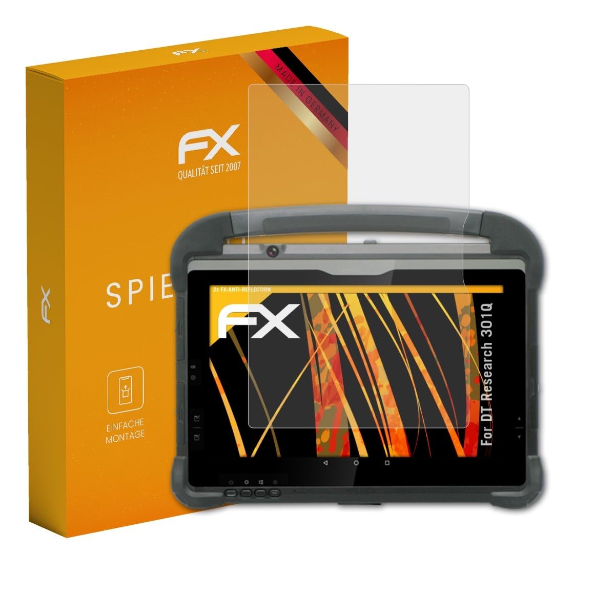 atFoliX Film Protection d'écran pour Huawei Matestation X mat&antichoc