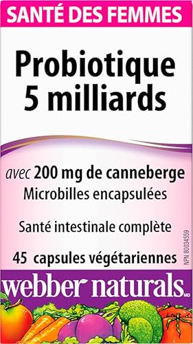 Miniatura 10 de Webber Naturals Multi Probiótico para Mujer con Arándano, 45 cápsulas
