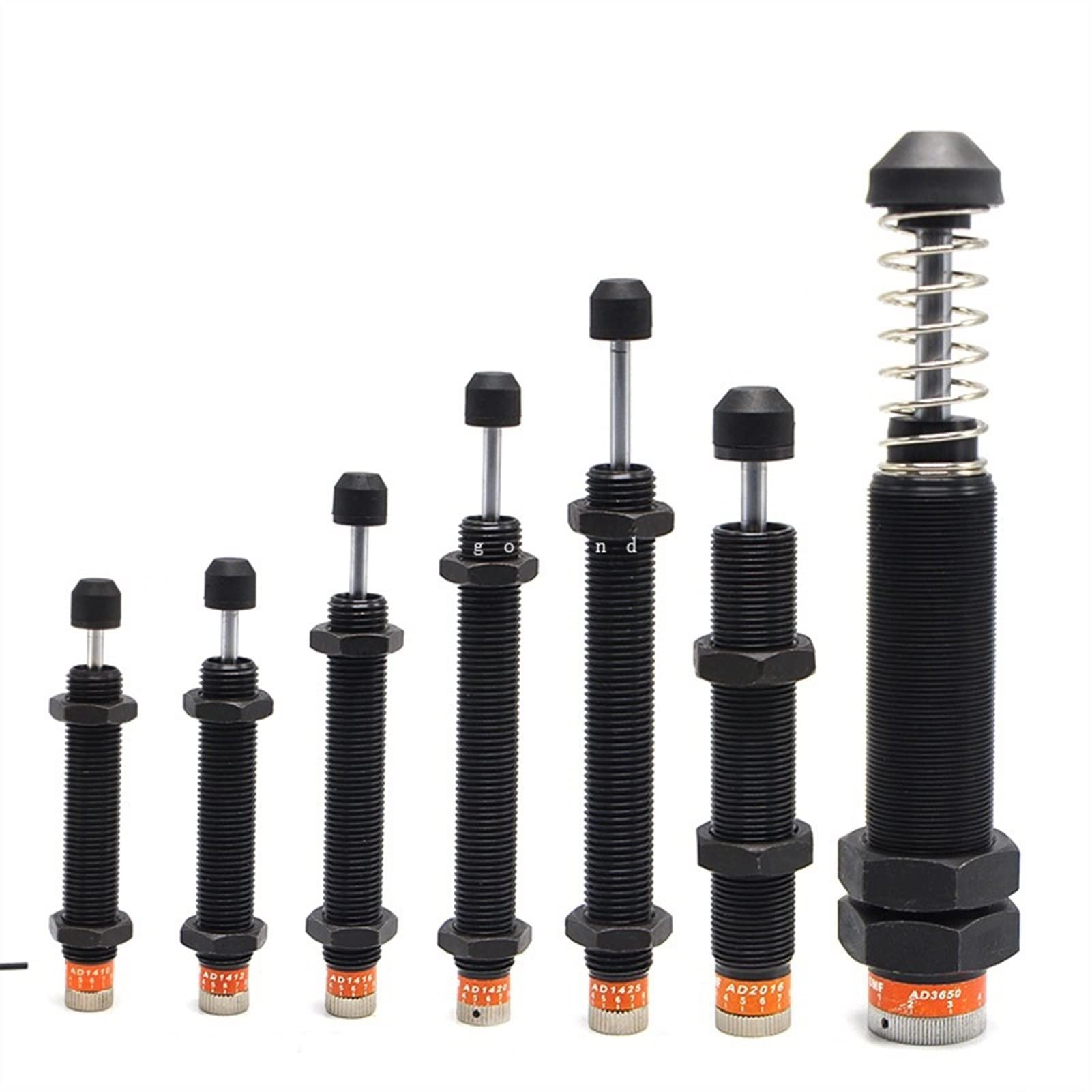 Hydraulischer Stoßdämpfer pneumatischer hydraulischer Stoßdämpfer Einstellbarer hydraulischer Puffer ANZEIGE Serie AD2016.(AD3650)