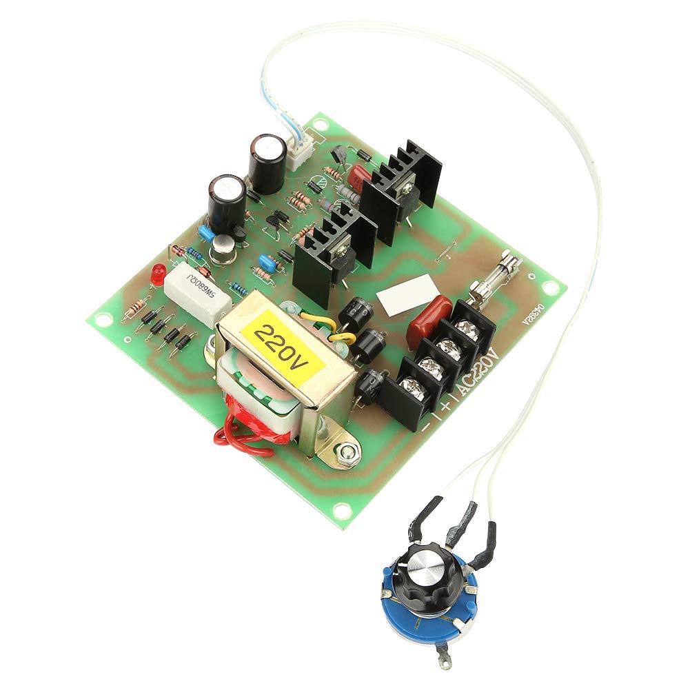 Regolatore di velocità modulo PWM regolatore motore DC 220 V regolatore di velocità dispositivi di azionamento per fresatura del motore mandrino per piccoli torni, con pulsante
