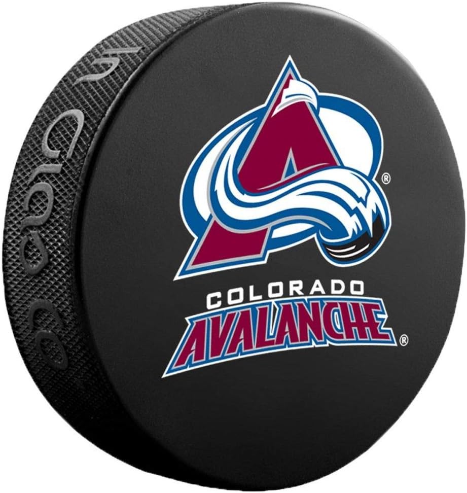 Avalanche Officially Licensed Hockey Puck