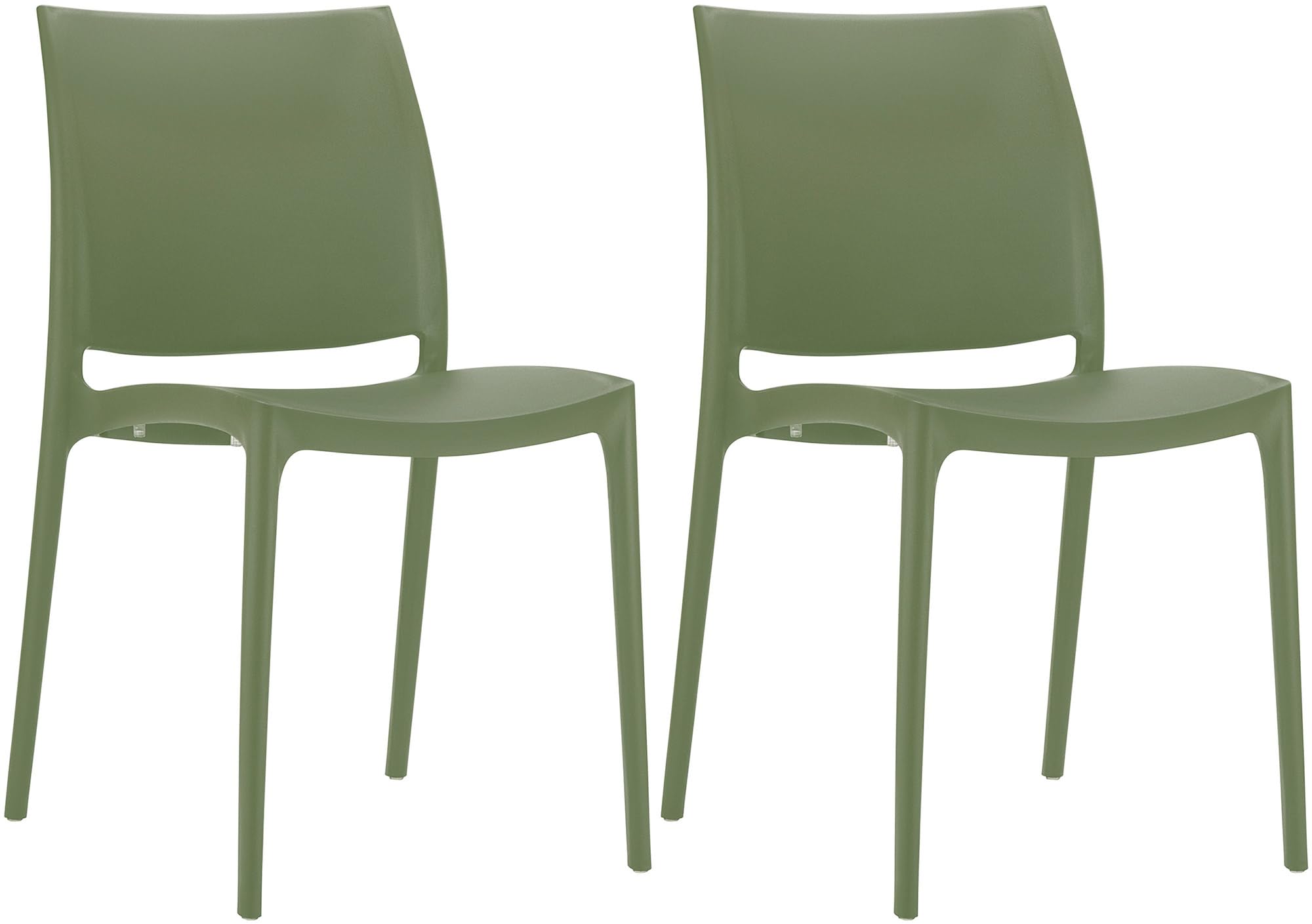 Chaise de balcon couleur olive Maya CLP pour vos déjeuners au soleil