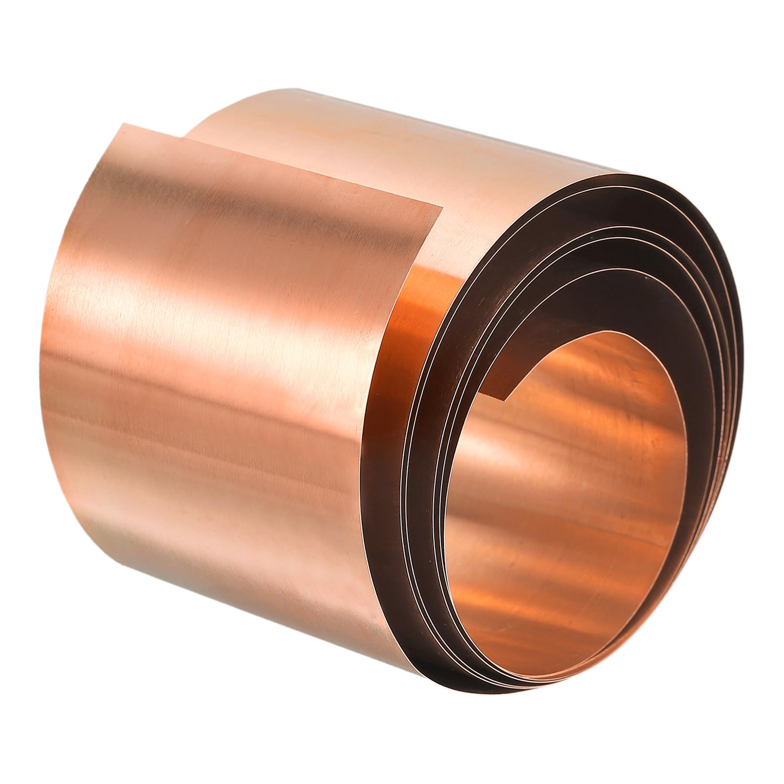 UxcellCopper Sheet Roll, Metal Foil Plate 1000mm x 50mm x 0.5mm