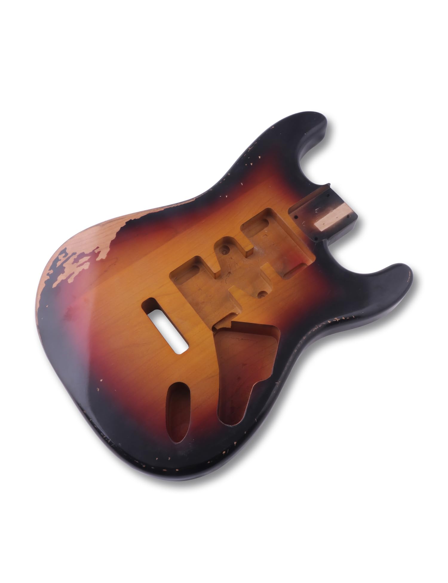 Amazon.com: Sunsmile Relic Electric Guitar Body Nitro Top Alder