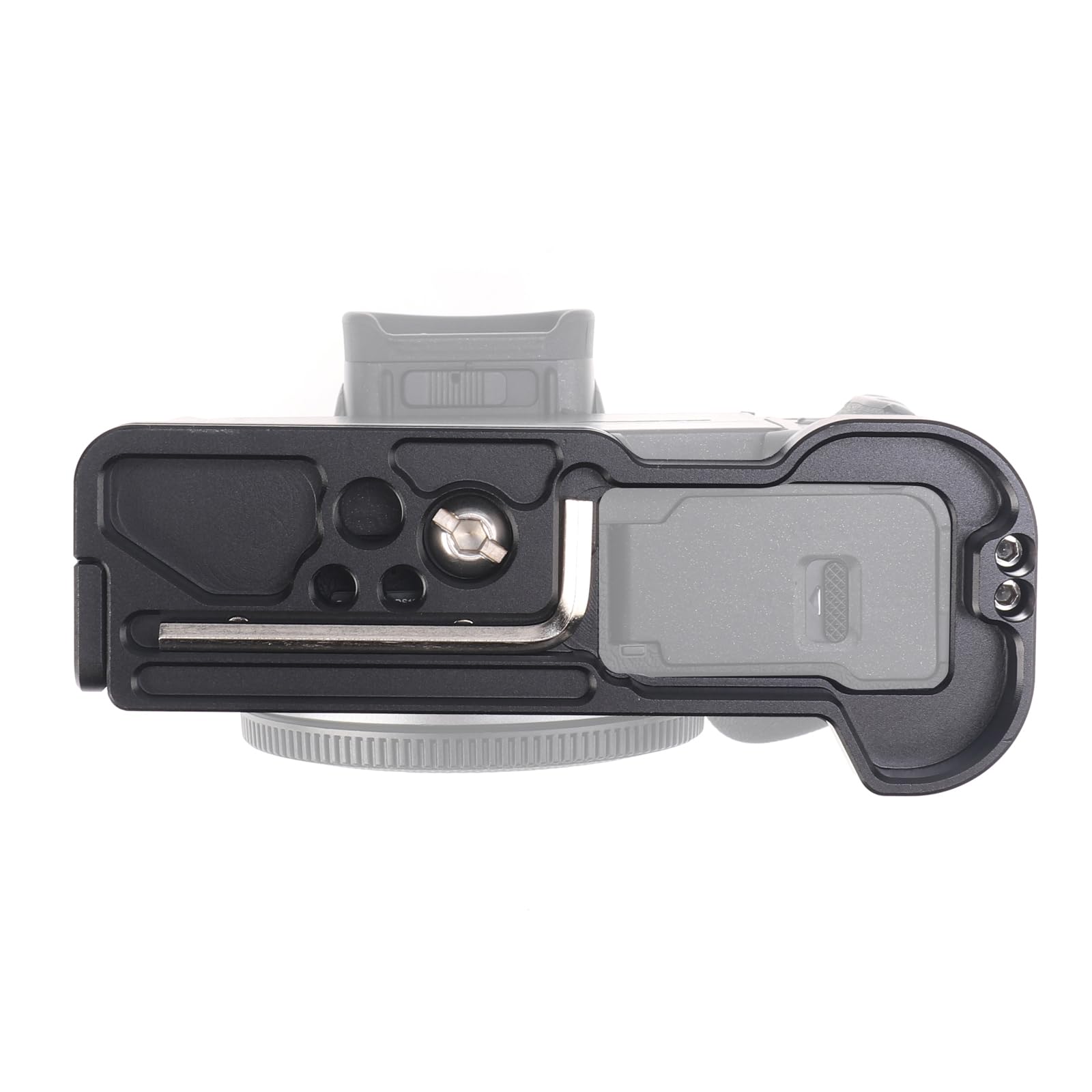 Fotga - Placa De Cámara De Liberación Rápida Con Soporte De 1/4" 3/8" Para Cámara Réflex Digital