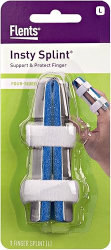 Miniatura 3 de Flents Férula para dedos, férula Insty de dos caras, grande, apoya y protege el dedo lesionado