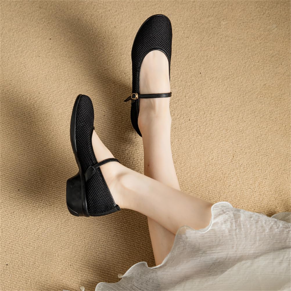 1.5 Pollici Tacco Basso Scarpe da Ballo Latine da Donna Traspirante Sala da Ballo Insegnamento Moderno Pratica Prestazioni Scarpe da Ballo