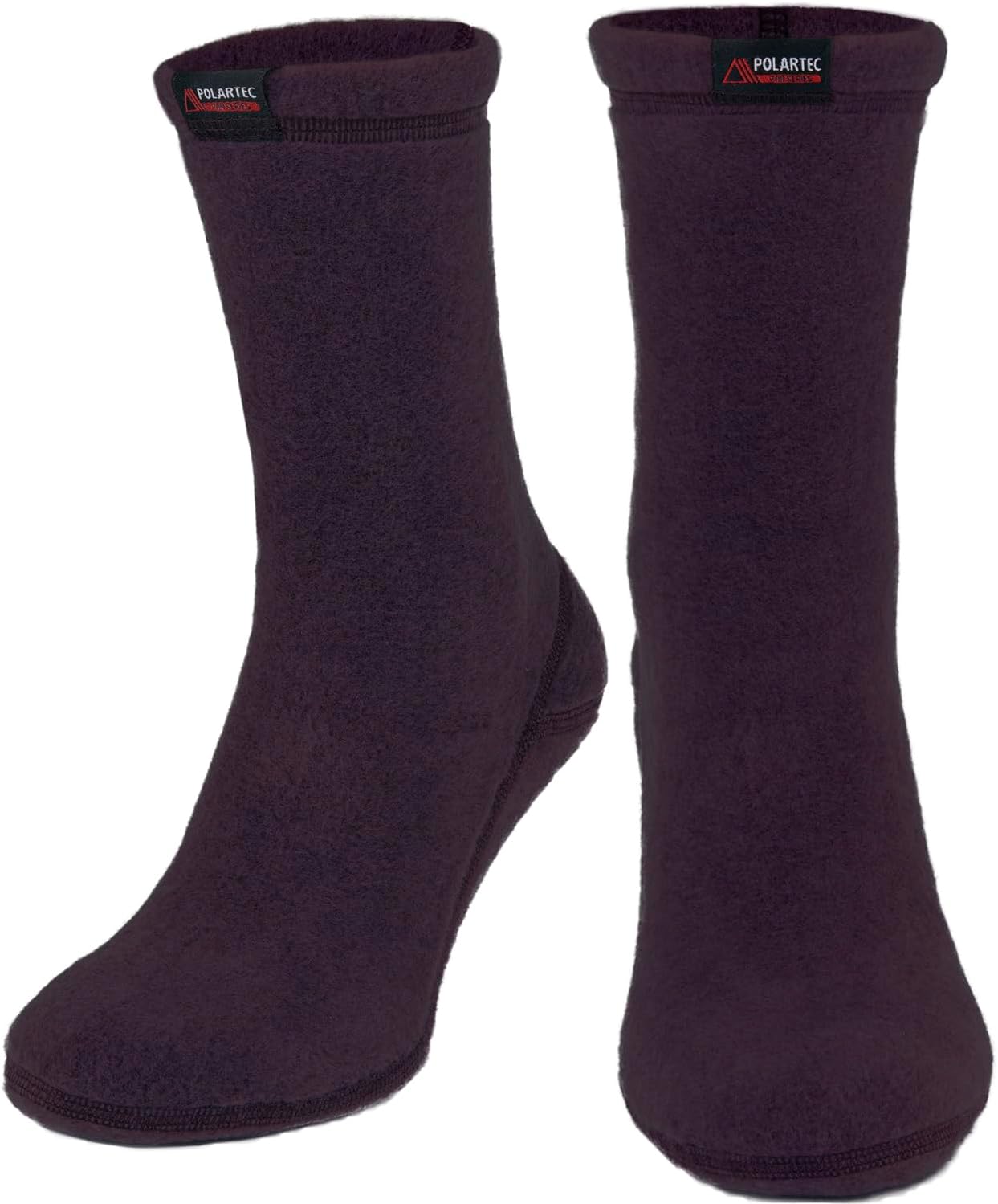 Cozy Warm Boot Liner Socks - Hiking Outdoor Sport - Polartec Fleece Winter Socks