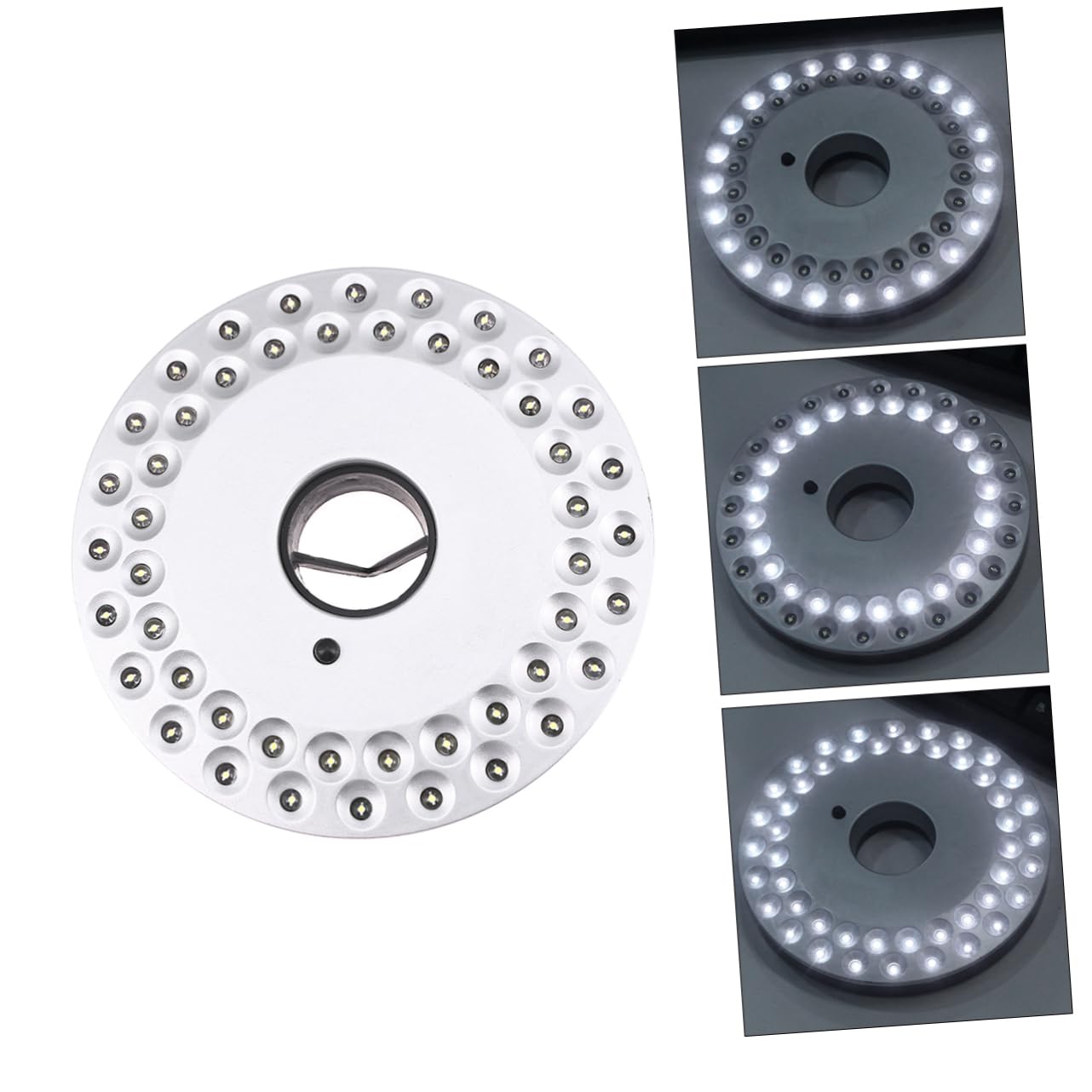 Lurrose Outdoor LED Umbrella Pole Light Battery Operated Camping Tent Light for Bright Illumination Easy Hanging Hook Components Energy Saving Design for Camping