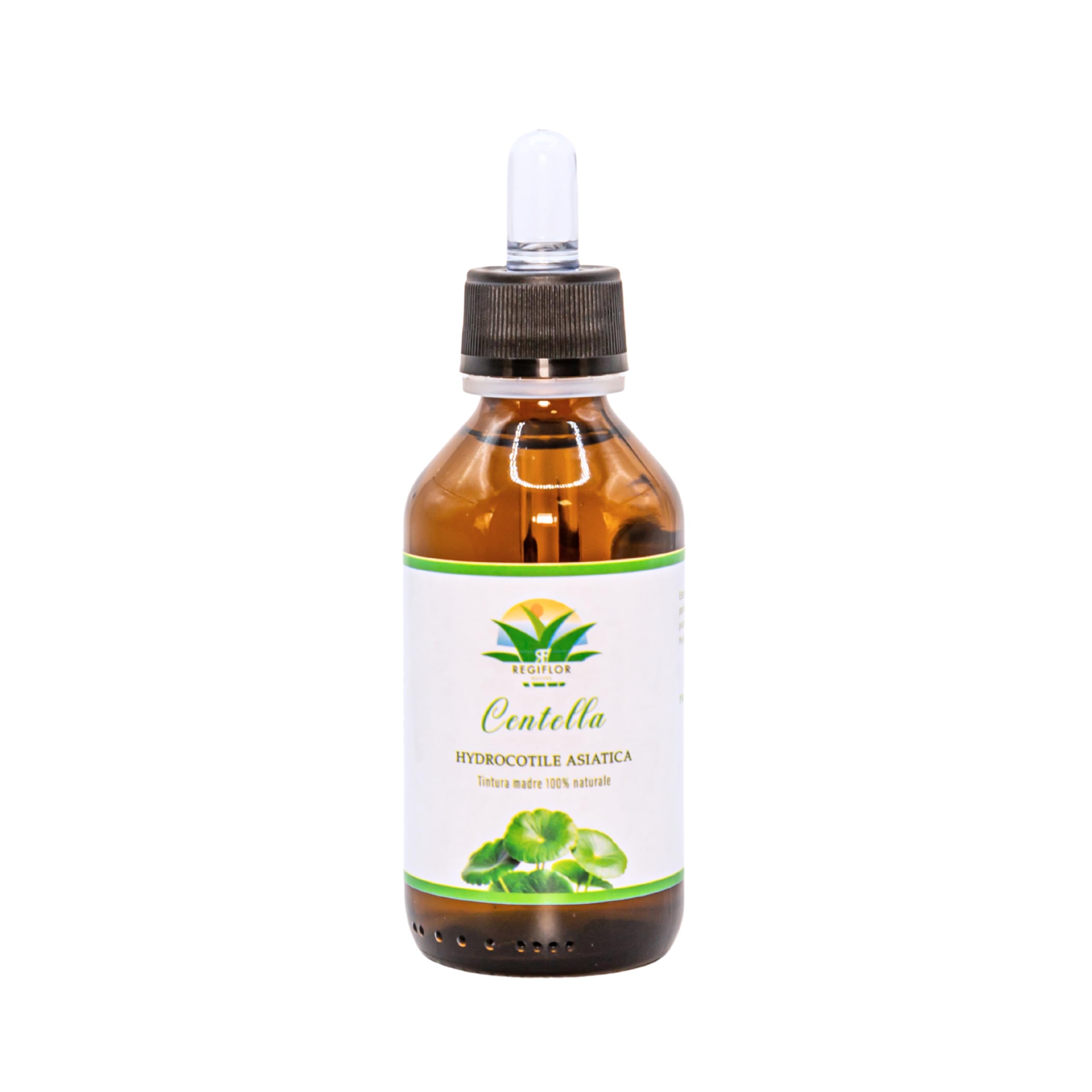 Tintura Madre di Centella - Hydrocotyle Asiatica - 100% Naturale, 100ml con Contagocce - Integratore alimentare - Integratore a base di Hydrocotyle Asiatica