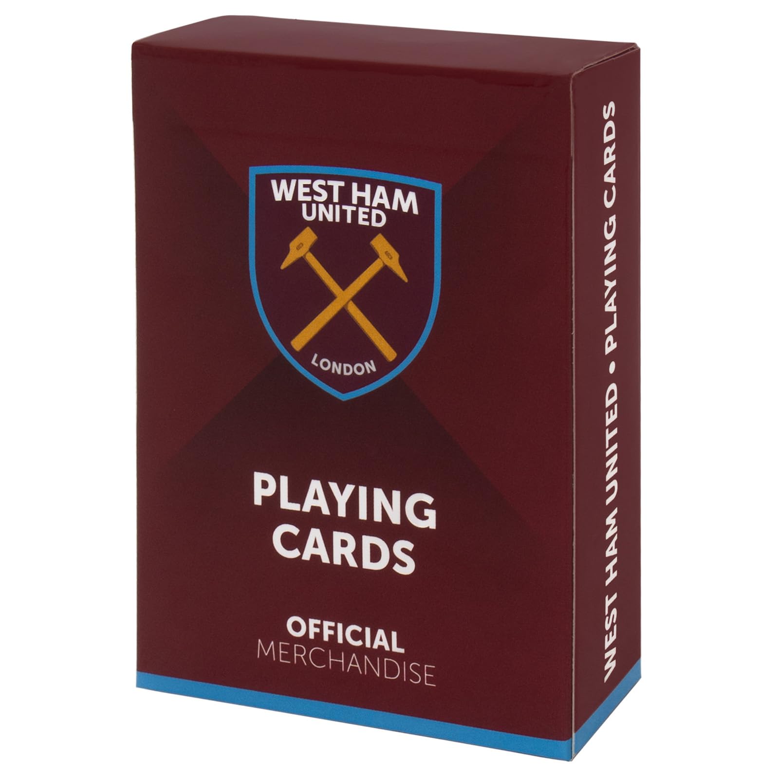 West Ham United FC Playing Cards - Official Football 52-Card Deck, 1 Pack
