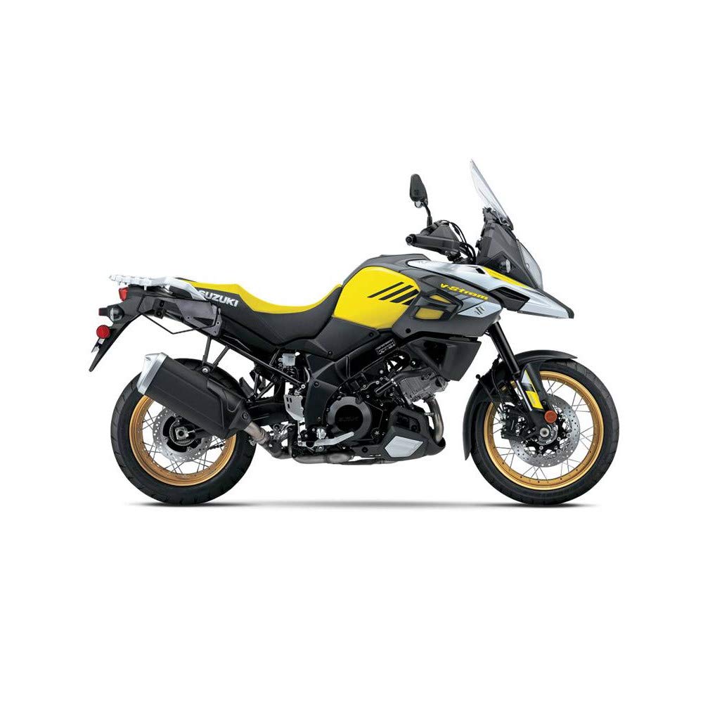 SHAD S0vs14se - lateral Saddlebags Supports, Anchors, Settings Compatible with Suzuki v-Strom 1000 2014-2019