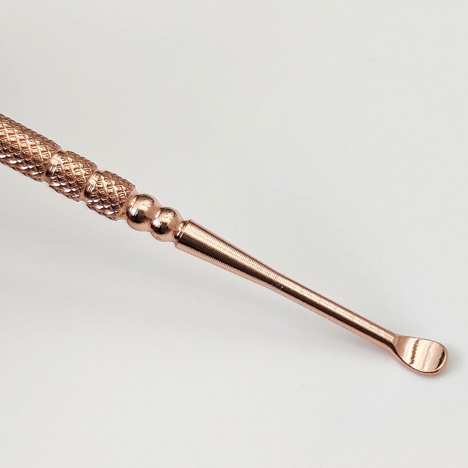 Earwax Removal Rose Gold Stainless Steel Spiral Earpick Ear Scoop Earwax Digging Tools Curette Spoon Care Clean Toolear Cleaner(1pc Rose Gold)