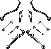 Vista 378 de Detroit Axle - Kit de suspensión delantera de 10 piezas para Chrysler 200 2007-2010 Sebring 2008-2014 Dodge Avenger 2008-2014, 2 brazos de control