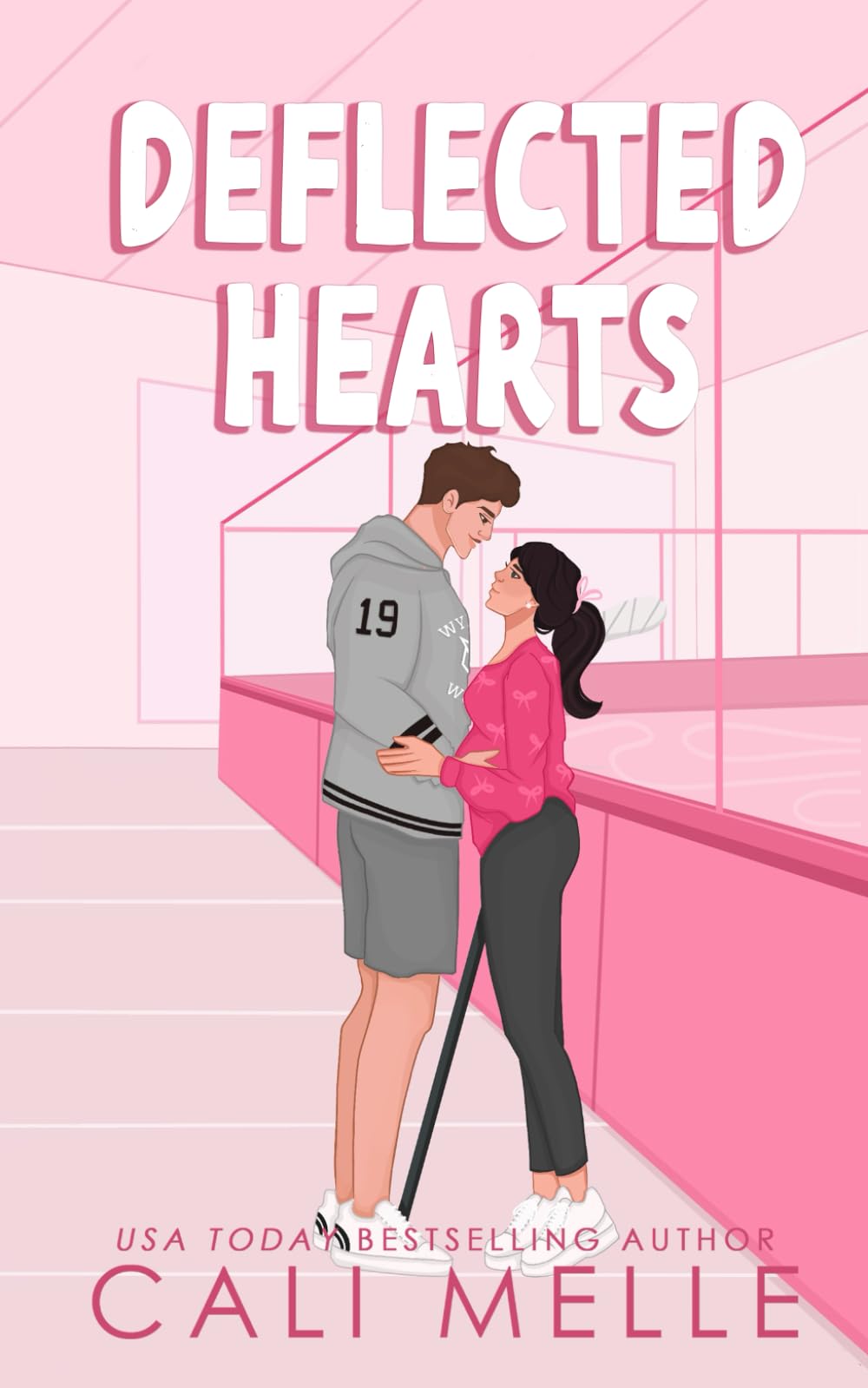 Deflected Hearts: A Surprise Pregnancy Hockey Romance (Wyncote Wolves)