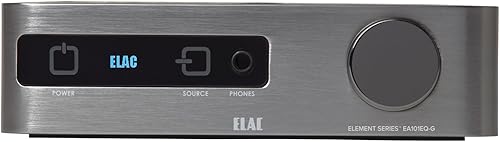 ELAC Amplificador integrado serie EA, plata (EA101EQ-G)