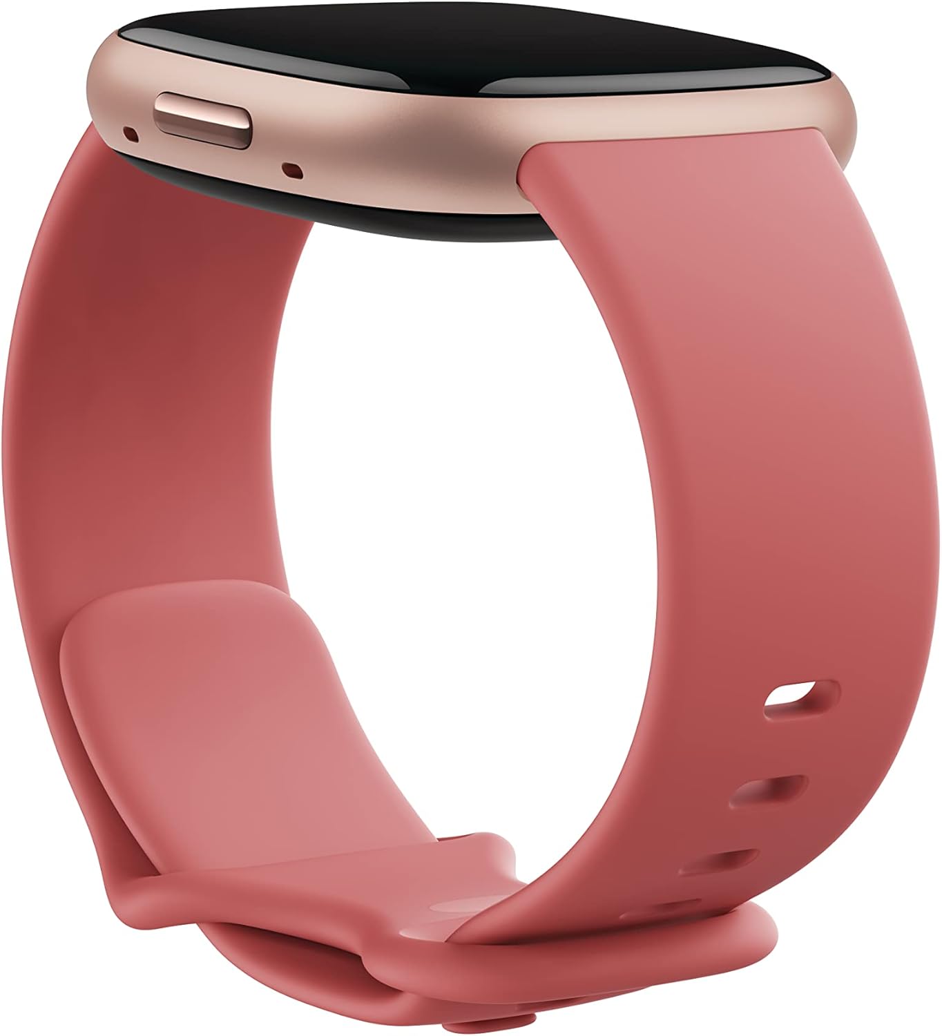 Fitbit Infinity Band, 24mm Attach,Pink Sand,Large *Compatible with Sense 2, Sense, Versa 4 & Versa 3