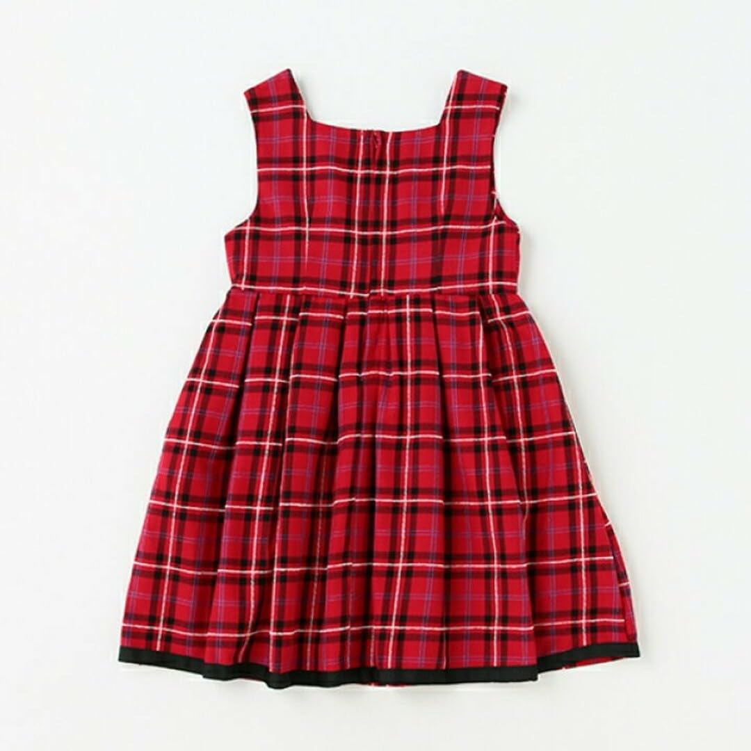 Amazon.co.jp: メゾピアノ アリスモチーフ チェックジャンパースカート