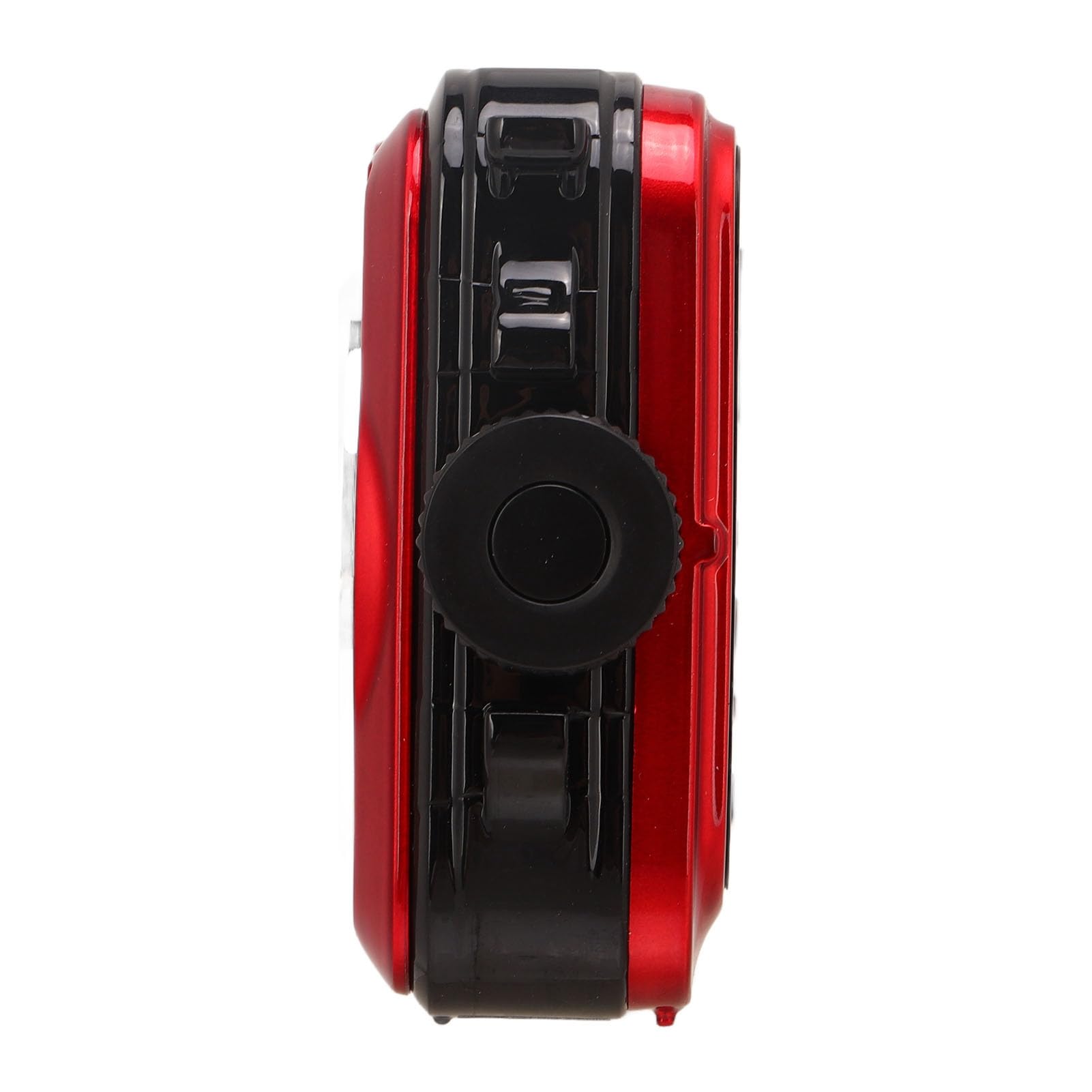 Camera Digitale Subacquea, Fotocamera Full HD 2.7K 48MP a Prova di Acqua con Doppio Schermo con Selfie Posteriore Anteriore, Zoom Digitale 16x, Videocamera per VLOG (rosso)