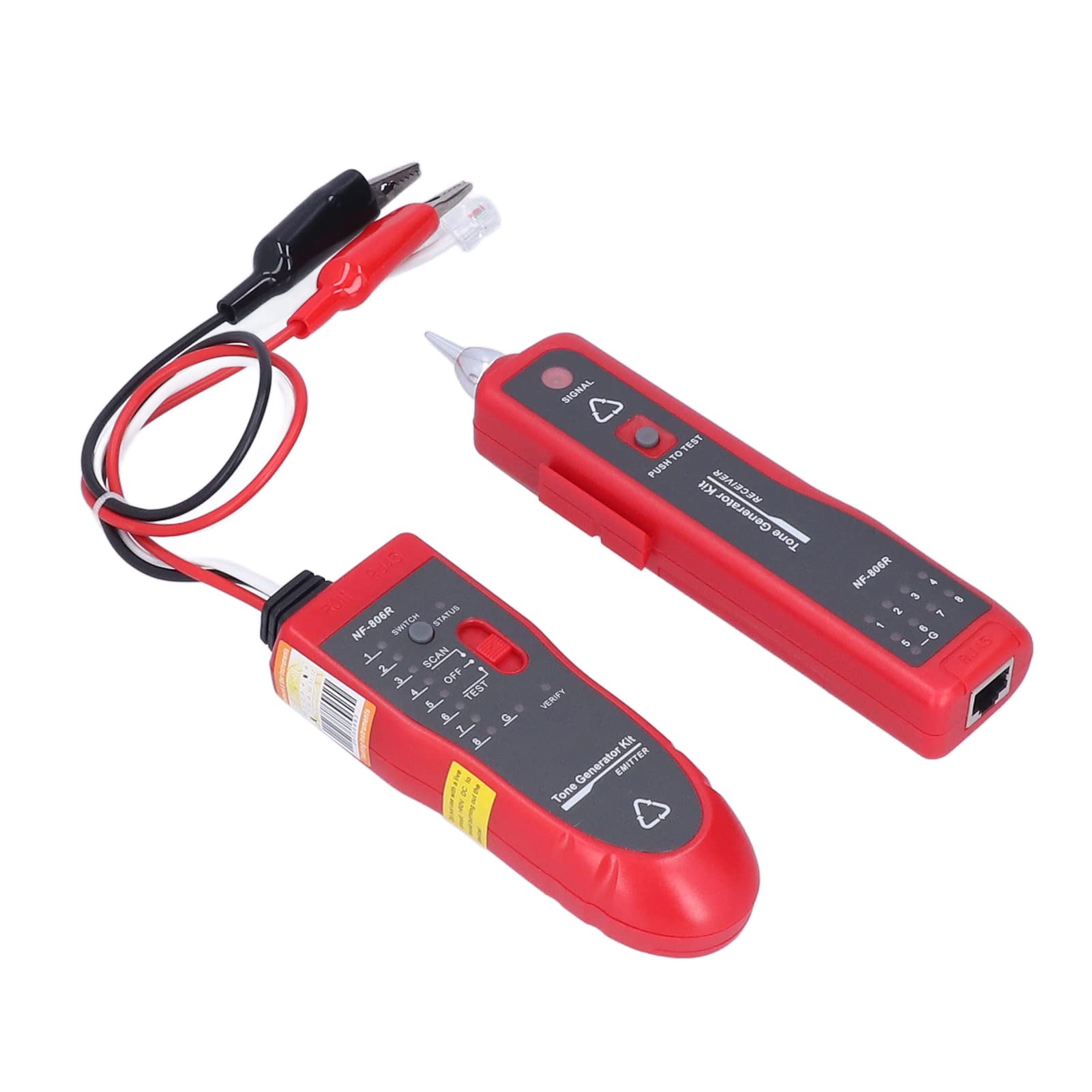 NF 806r Line Finder Poe Burn Network Tester Tester kabli do zewnętrznej linii telekomunikacyjnej, potężne narzędzie przewodowe z wykrywaniem za pomocą jednego razu, wielokrotne
