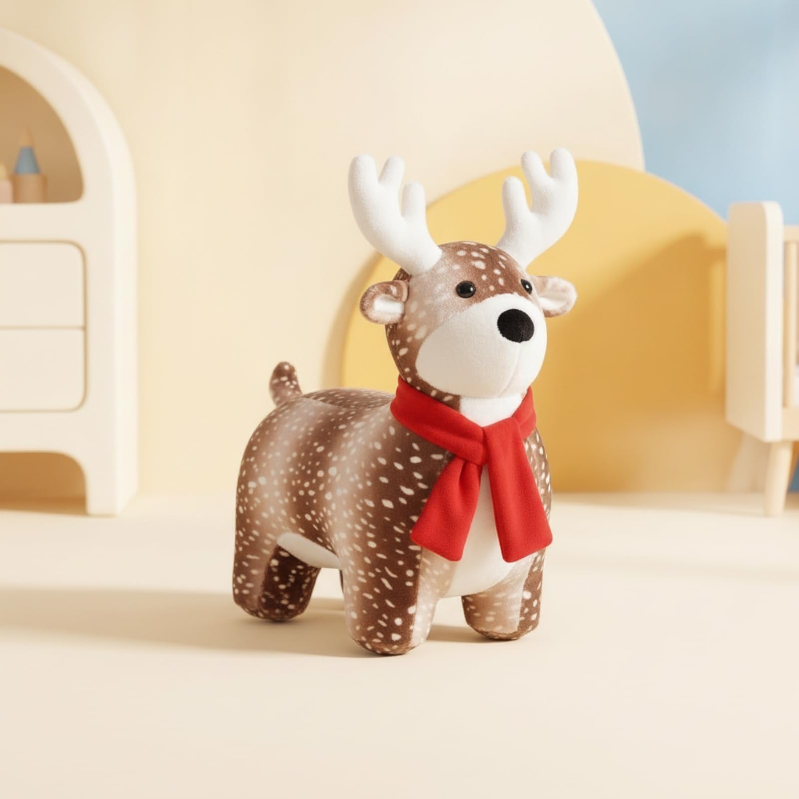 Perfeclan Taburete con Ruedas Seguro | Mueble, Cómodo, Banco, para Dormitorio Infantil, Guardería, Niños