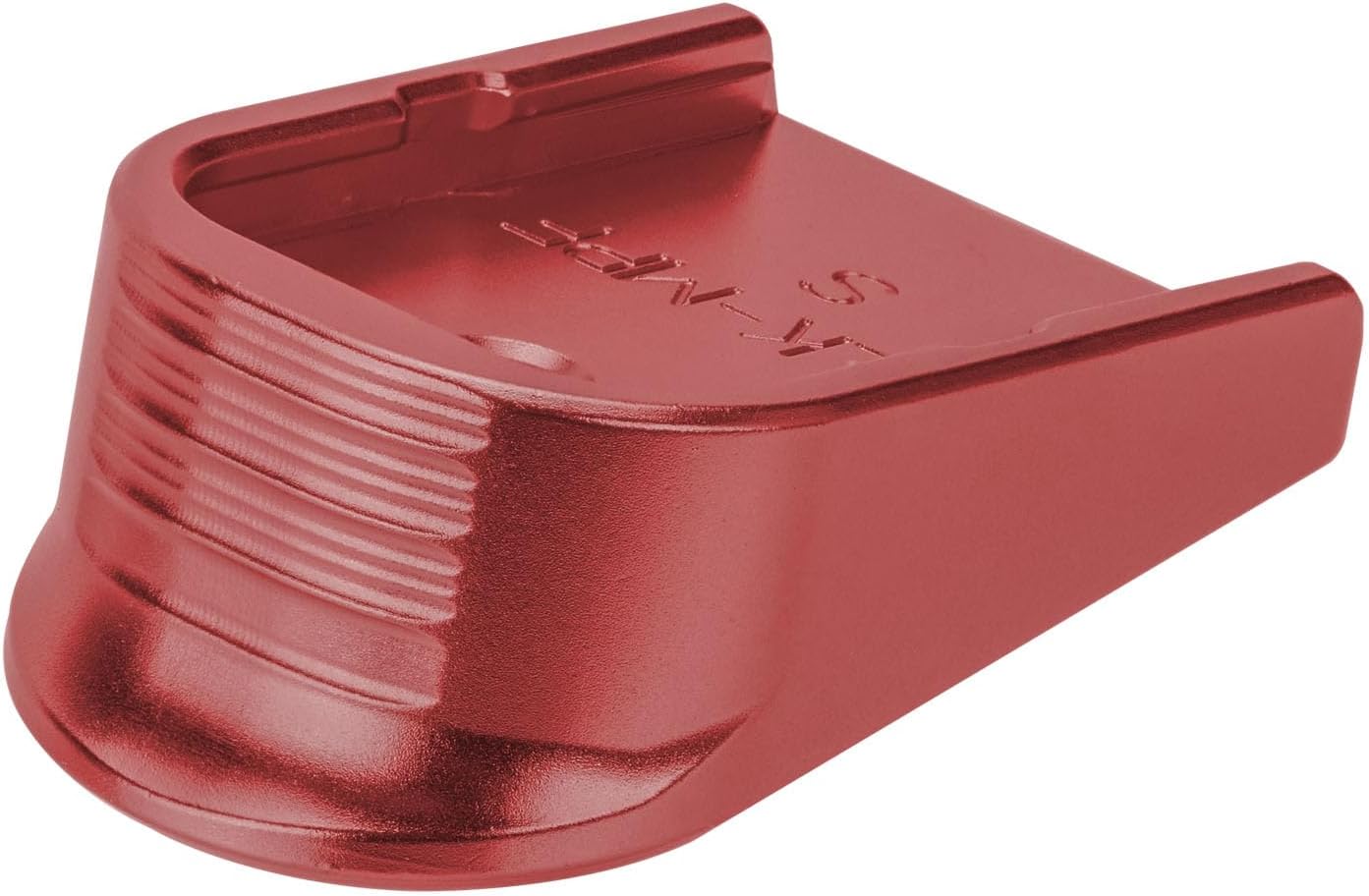 NDZ Performance Magazine Base Plate Finger Extension for Glock 17 19 22 23 24 31 Gen 1-5 9mm .40 .357 SIG, Weighted Aluminum with Aspis Cut Design, Accessories - Choose Color & Pack Size