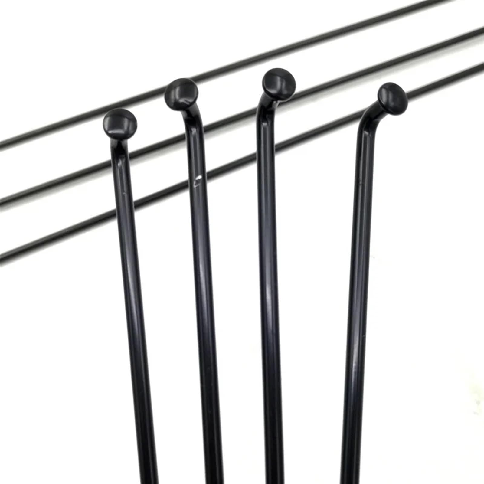 40 sztuk dużo 10G średnica 3,1 mm okrągły korpus czarny kolor szprychy do roweru elektrycznego materiał 45 # szprychy koła roweru elektrycznego ze stali węglowej
