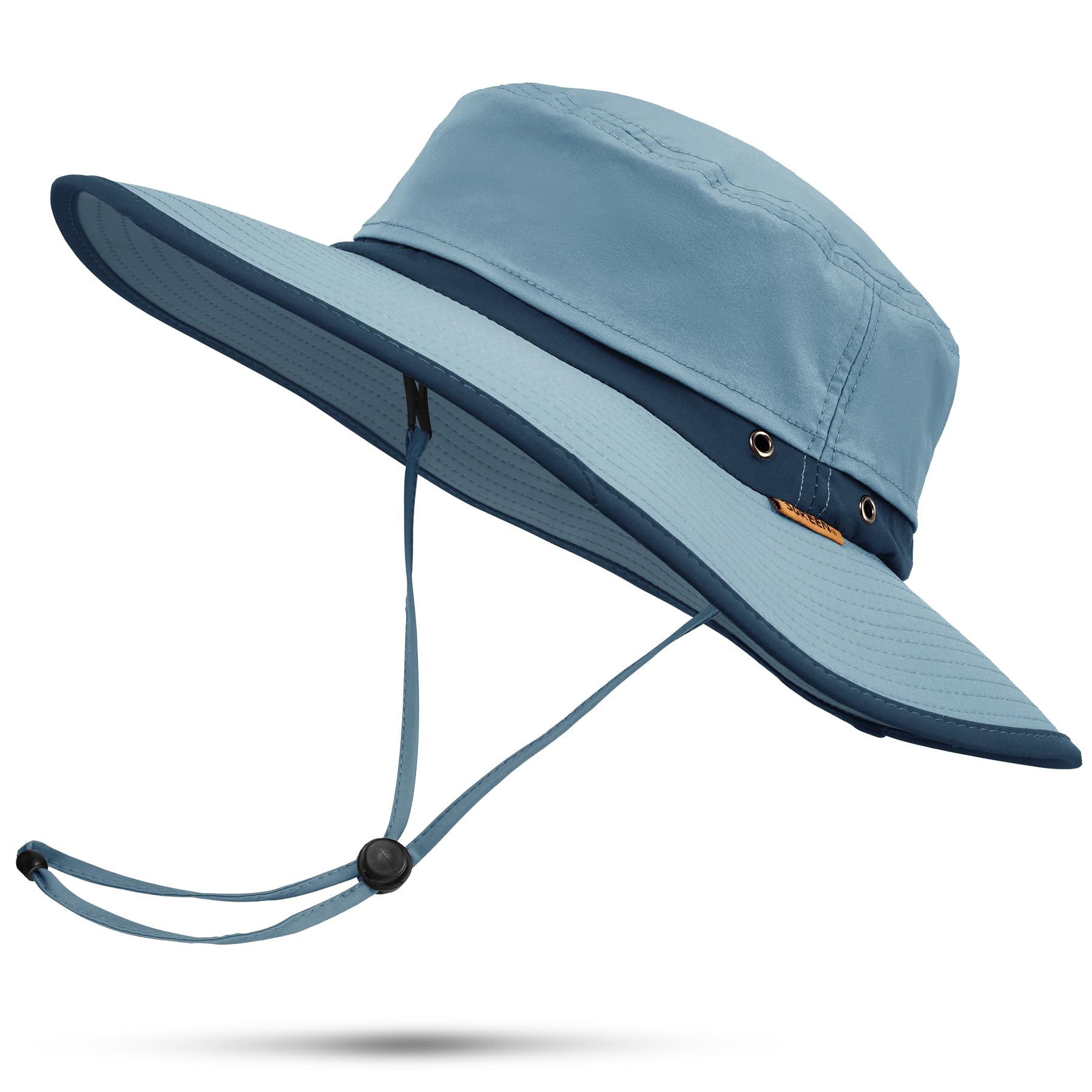 Sukeen Wide Brim Sun Hats for Men Women Lightweight Fishing Hat UPF50+ Foldable Bucket hat for Fishing Hiking Beach