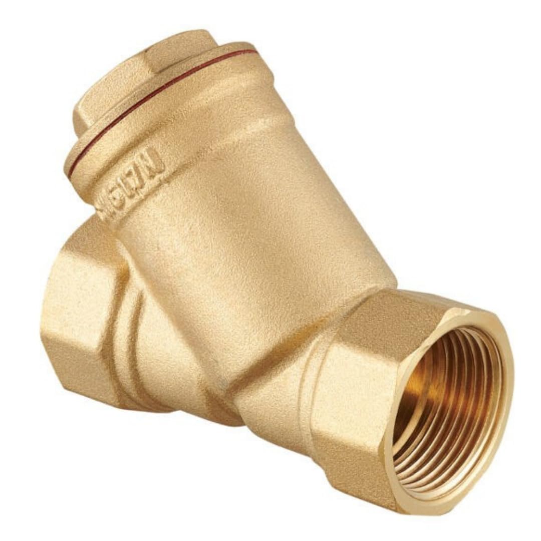 1 1/4" DN32 Schrägsitzfilter Messing Y-Filter Schmutzfänger für Wasserleitung & Heizung | | Robuster Schmutzfänger für Trinkwasseranlagen