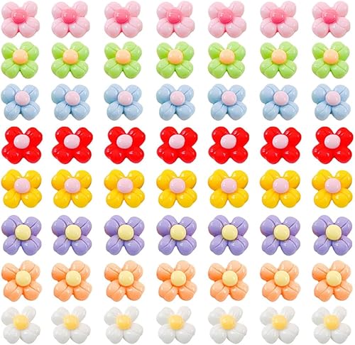 Miniatura 10 de YYMSEN 30 piezas de mini dijes en forma de hongo en rodajas de resina para álbum de recortes, manualidades, horquilla, teléfono, decoración para