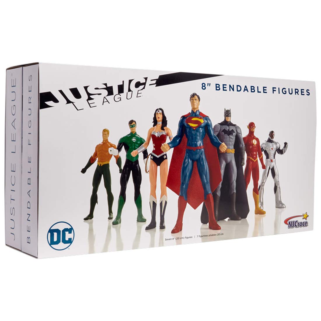 Buy NJ Croce Justice League New 52 Bendable Figure Set, Multi
