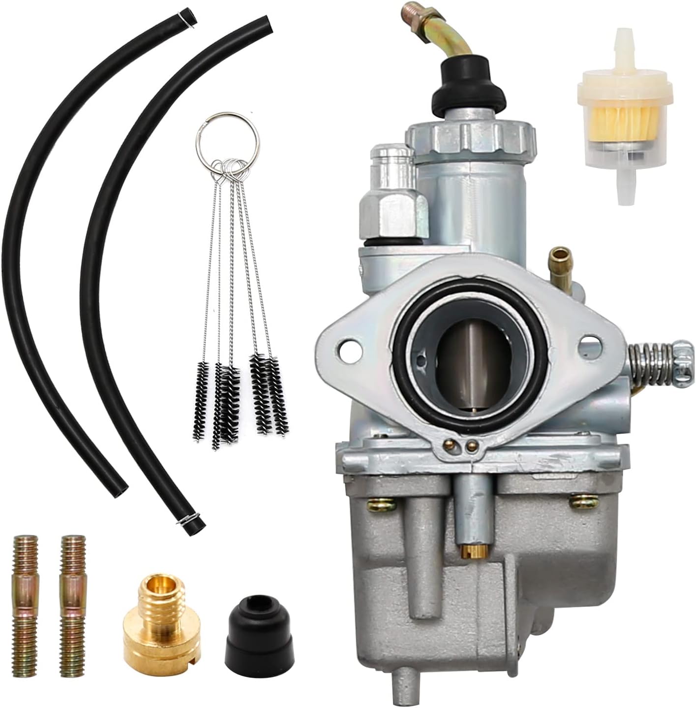 Carburetor YFA125 Replacement for Yamaha Breeze 125 YFA1 Moto-4 225, Grizzly 125 YFM125,Timberwolf 250,YFM125G YFM125GH,YFM225 1986-1988, 5VJ-14101-00-00